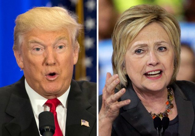Donald Trump,Hillary Clinton