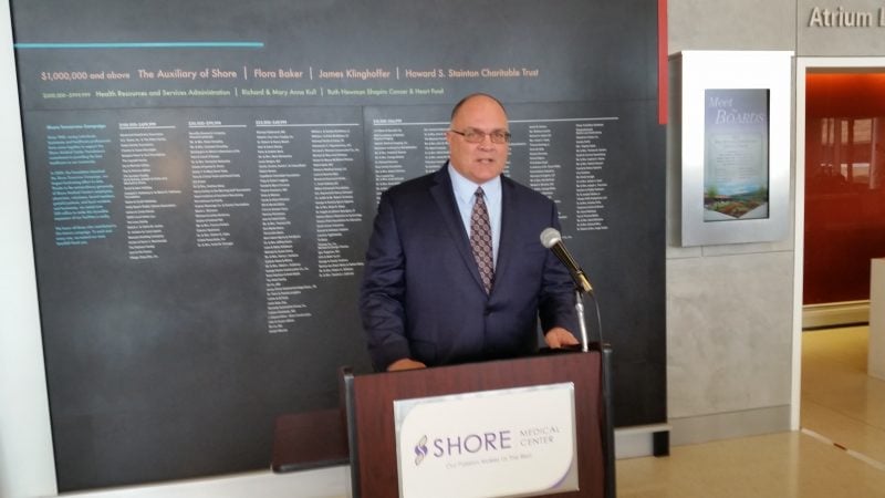 Ron Johnson, CEO of Shore Medical Center, said the new facility will fill "a tremendous need in our region."