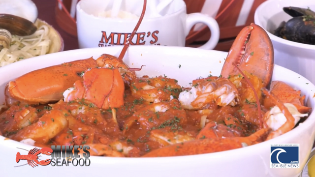 Lobster and Shrimp over Linguini.4