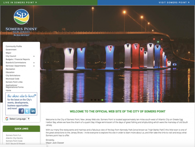 1.4 Somers Point website (Courtesy Suasion)