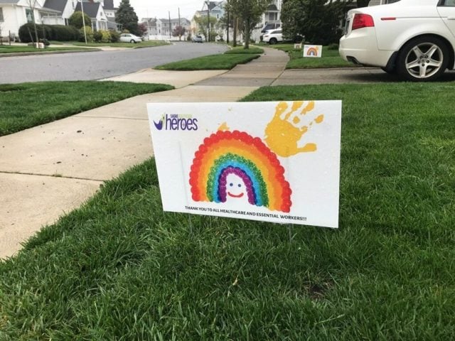 1.4 Lawn signs fundraiser