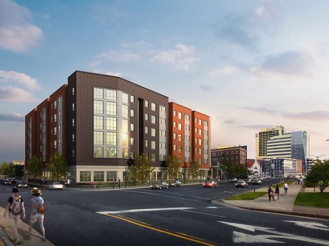 1.4 Stockton University project rendering
