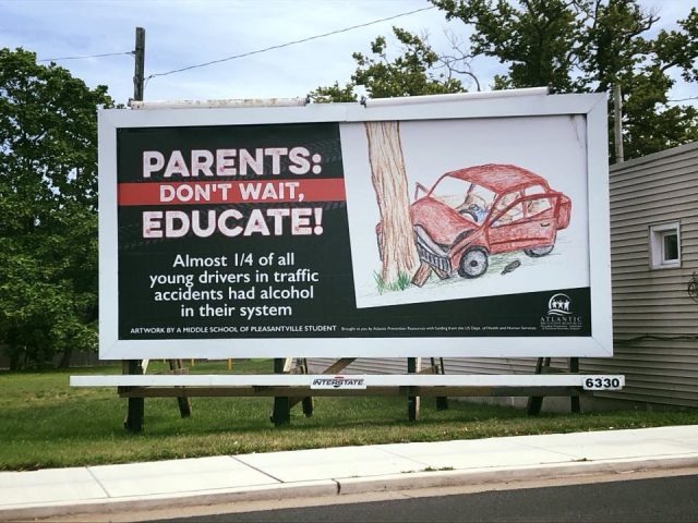 1.4 Underage drinking billboard