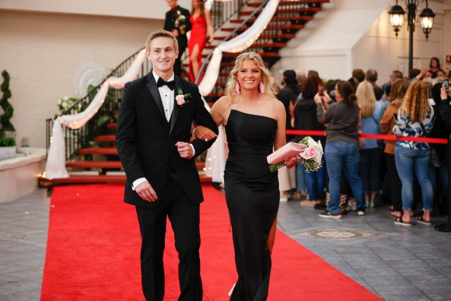 1.4 OCHS Prom Sean Sakers and Avery Jackson