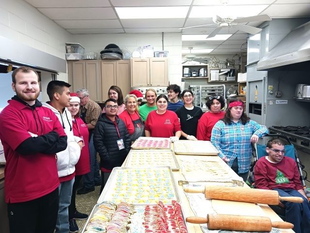 1.4 Cookie Baking Volunteers