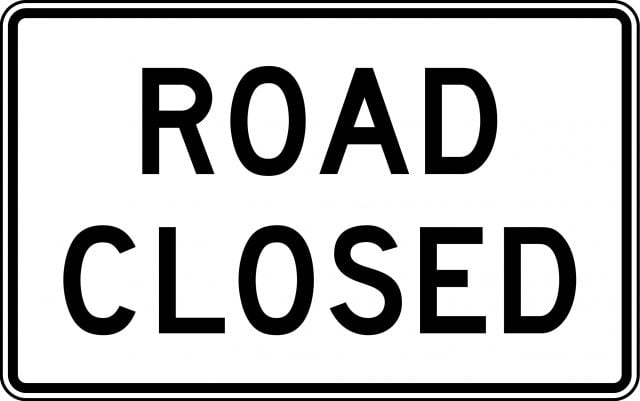 1.4 Road Closed