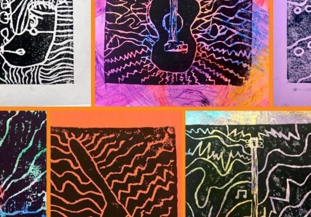 1.4 Styrofoam Printmaking