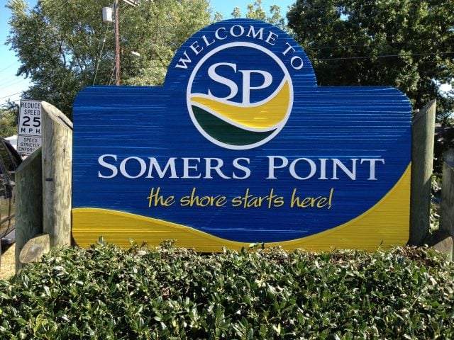 Somers Point Welcome Sign
