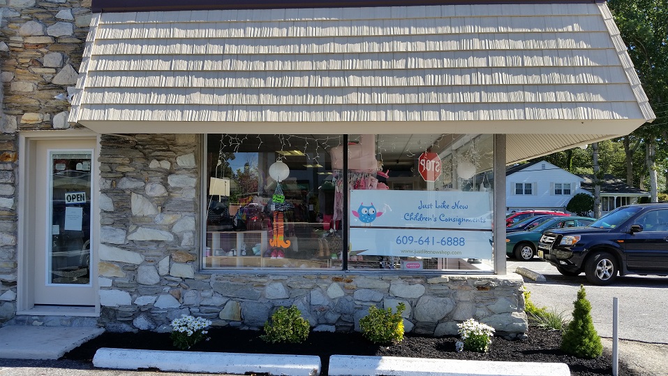 The shop is located at 1344 Tilton Road in Northfield, near the busy intersection of Tilton Road and Route 9.