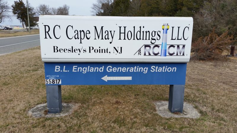 RC Cape May Holdings LLC, the plant owner, wants to use the pipeline to convert the facility to natural gas.
